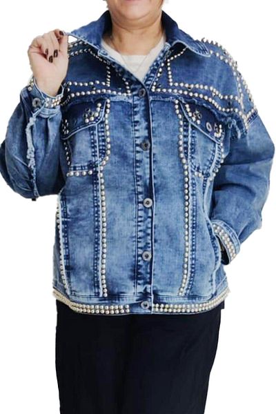 Trieste 5583 Trieste Zimbali Denim Jacket