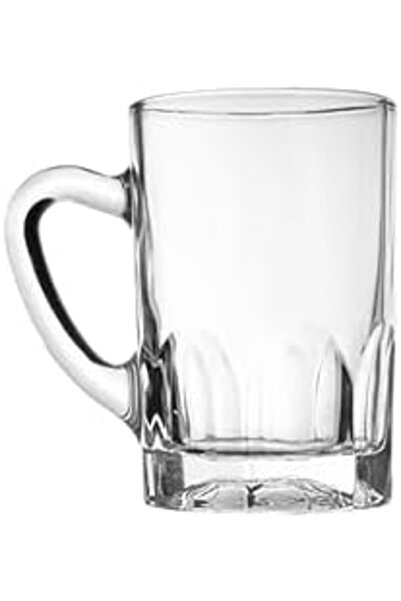 ALSAIF 6-pieces Glass Tea Cup Set: Transparent Design Allows You To Clearly See The Tea Color, 100ml