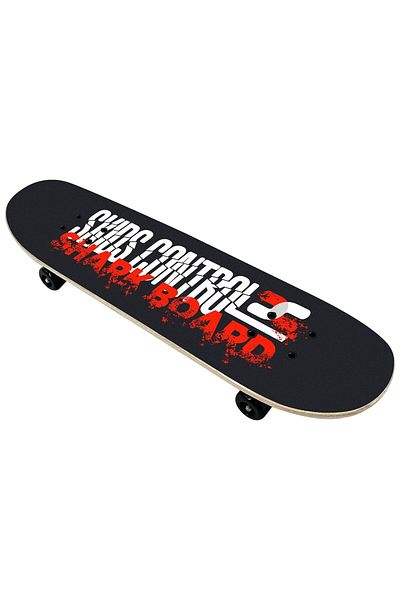 Homio Kids Skateboard, 70x20cm, 9 layers of maple, anti-slip board, multicolor, Skids Control