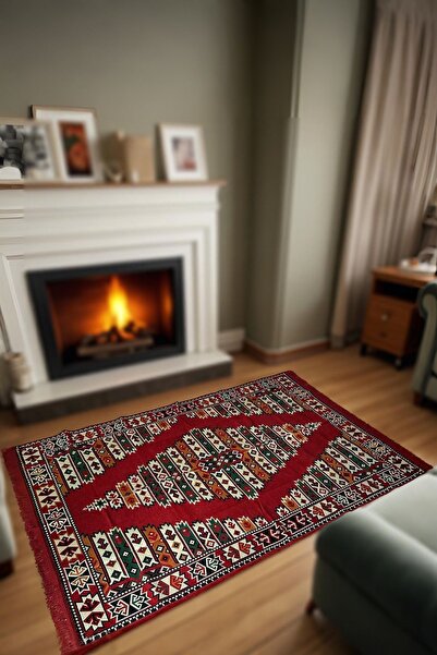 mdhomecarpet Türkiye Şark Köşesi Halısı - Otantik Kilim Desenli, Doğal Dokulu...