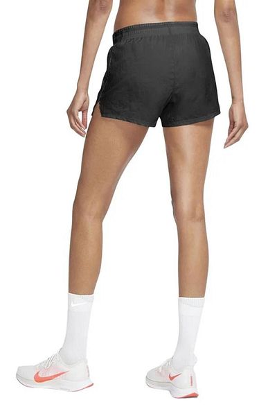 Nike Pantaloni scurți de alergare pentru femei Black Five Swoosh Run
