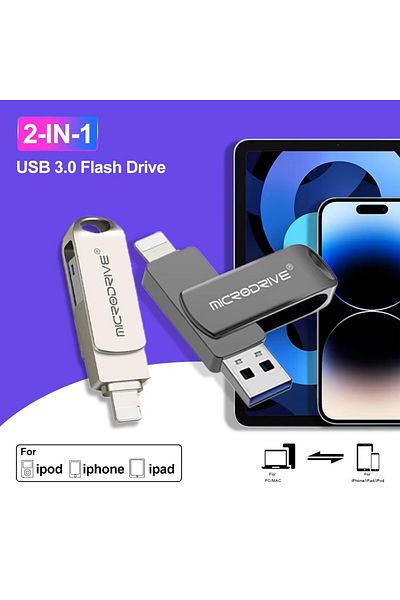 Laula ذاكرة فلاش USB متوافقة مع iPhone / بسعر معقول - النسخ الاحتياطي لجهاز iPhone والكمبيوتر
