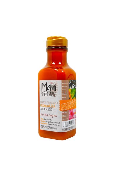 Maui Moisture Nourish & Moisture + Coconut Oil Shampoo 385 ml Sulfate-Free Hydration for Dry hair