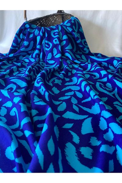 BURSA KUMAŞTAN Colorful Cotton Viscose Dress Combination: Skort, Etmek, Blazer, Regalek