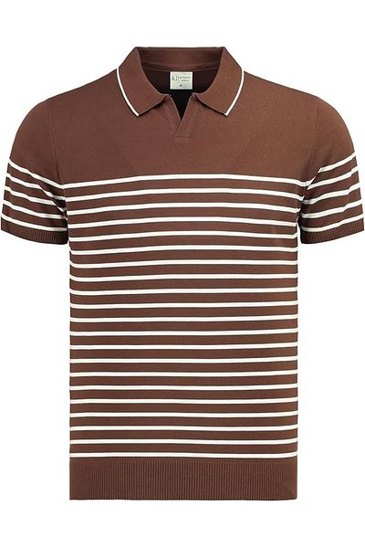 ANTHONY JACKSON Premium Men's Knitwear Polo T-Shirt Emiliano