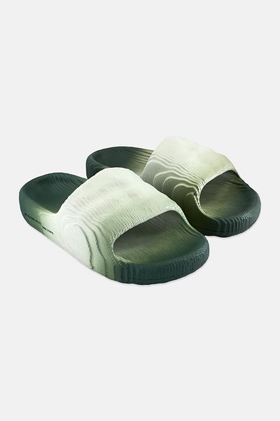 adidas Men Adilette 22 Slip On Slides, Olive