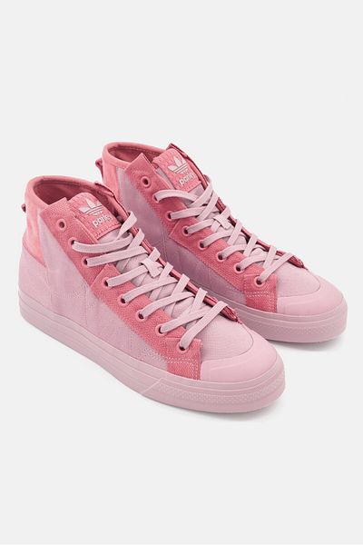 adidas Originals X Parley Men Nizza Hi Outdoor Sports Shoes, Mauve