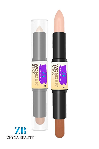 ZEYNABEAUTY Contour Stick Çift Taraflı Stick Kapatıcı