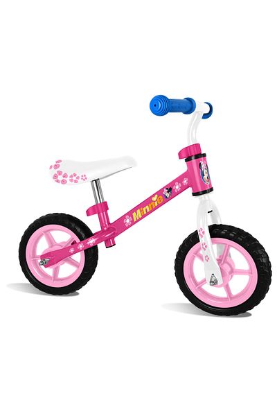 Minnie Mouse Balance bike for children, multicolor, +2 years, anti-crush handles, Minnie Mouse