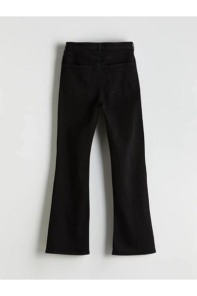 LC Waikiki Lcw Jeans Black Mars Flare Women's Jean Pants