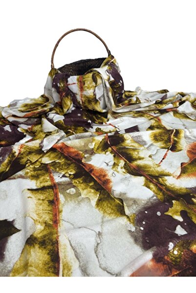 BURSA KUMAŞTAN En150 فستان من قماش الفسكوز القطني ذو اللون المزدوج، وفساتين ف...