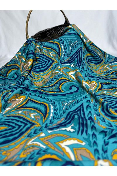 BURSA KUMAŞTAN Colorful Cotton Viscose Dress Combination: Skort, Etmek, Blazer, Regalek