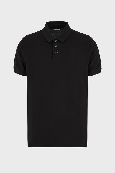 Emporio Armani Logo Tape Polo Yaka T-shirt