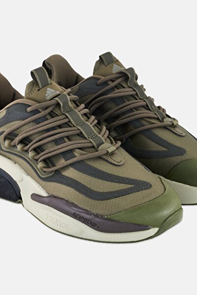 adidas Men Alphaboost V1 Lace Up Running Shoes, Olive