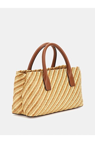 Guess SIMONA SMALL SATCHEL Kadın Çok Renkli El Çantası HWWG9210050-NTC