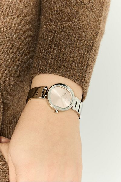 Calvin Klein Women 25200311 Stainless Steel Analog Watch 30 Mm, Silver