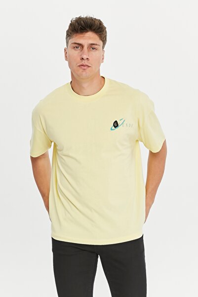 glendi Oversize Wide Fit Crew Neck Short Sleeve T-Shirt