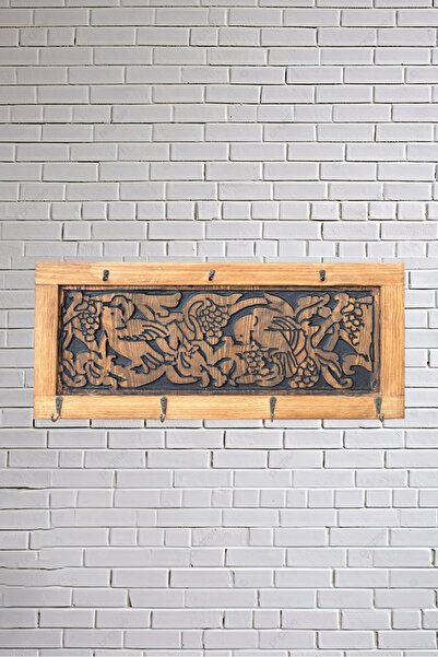 Home Ahşap Oyma Askılık
