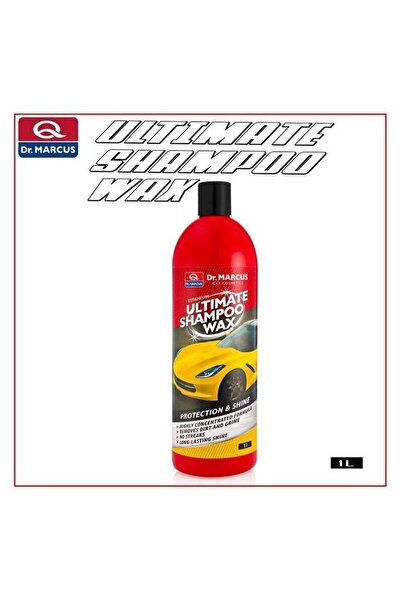 dr.marcus شامبو وشمع غسيل السيارات ألتيميت من دكتور ماركوس، سعة لتر واحد - ينظف ويُلمّع ويحمي الطلاء في خطوة واحدة