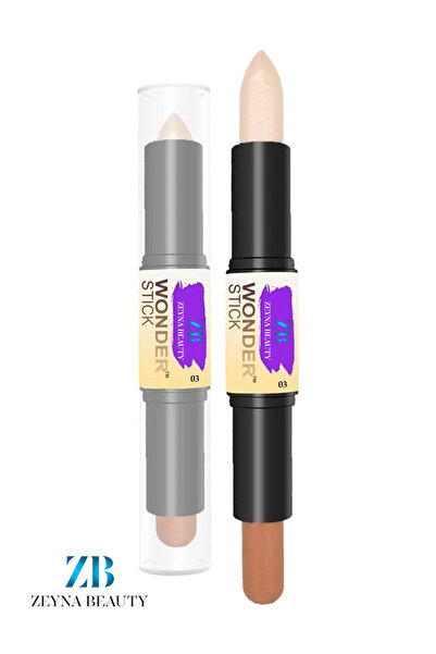 ZEYNABEAUTY Contour Stick Çift Taraflı Stick Kapatıcı