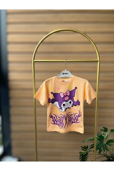 Ciciboom Kuromi Printed, 100% Cotton Tshirt, Shorts Set, Comfortable, Stylish