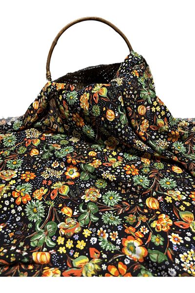 BURSA KUMAŞTAN En150 Colorful Cotton Viscose Fabric - Flowy Dress, Baggy Shirt, Skirt, Blouse and Shirt Holder