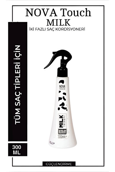 novatouch Milk Therapy Saç Bakım Fön Suyu 300 ML Saç Spreyi