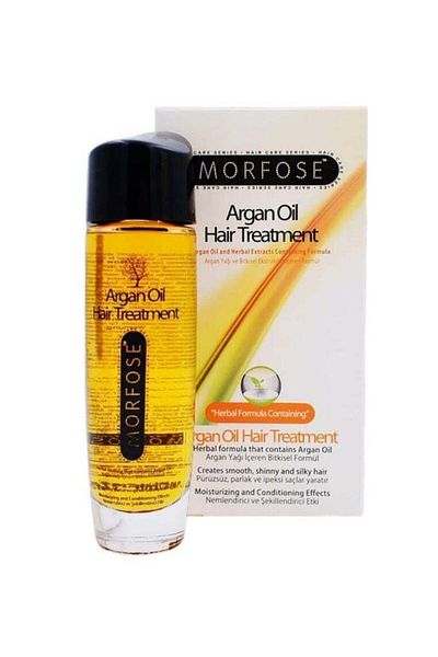 Morfose Morfose Herbal Argan Oil Hair Treatment 100ml - Frizz Control & Silky Shine