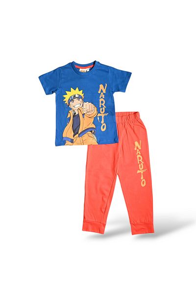 NARUTO BOYS SHORT SLEEVE PAJAMA SET