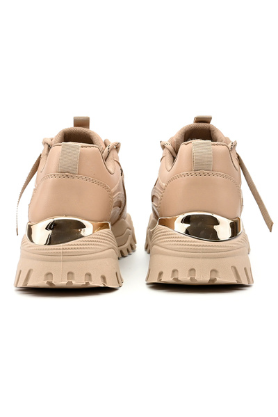 OEM Women's Sports Shoes, Made Of Eco-leather, 1270, Khaki 36 Eu