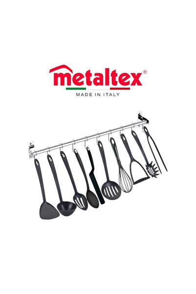 Metaltex مجموعة أدوات مطبخ سريعة من النايلون، مكونة من 10 قطع من أدوات الطهي المقاومة للحرارة