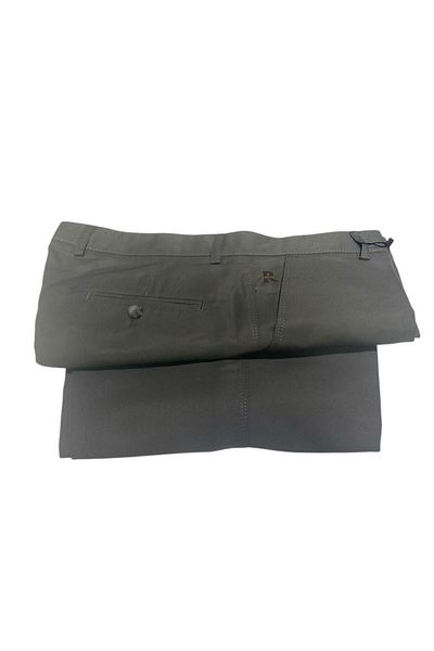BURSPA Relaxed Cut Men's Dad Linen Summer Trousers