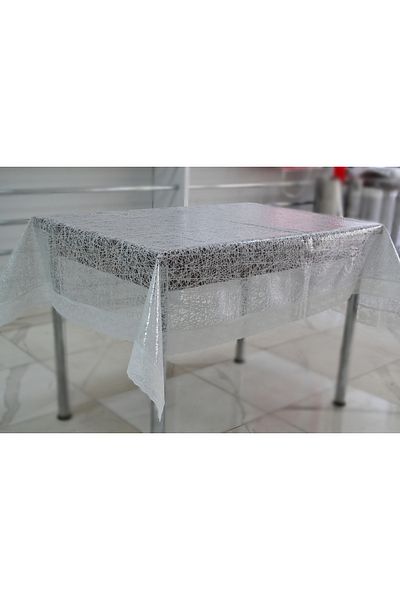 Behçetin Tekstil Transparent Lace Pvc Coated Rope Patterned Tablecloth