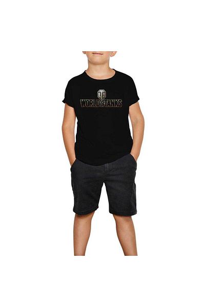 Z zepplin World of Tanks Logo 3 Black Kids T-Shirt