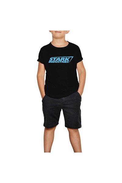 Z zepplin Детска тениска Stark Industries Black