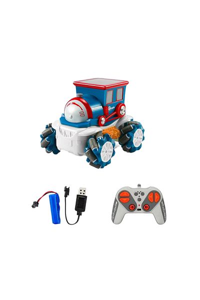 STEM 1:36 2.5G Anti-frequency Nine Pass Light Stunt Car Bark Blue Color- 1PC Style May Vary