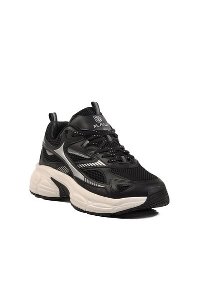 WALKWAY Black Mesh Men's Sports Shoes Ms-251-530 m