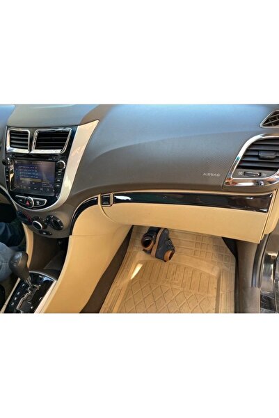 emrgarage Hyundai Accent Blue Piano Black Maun Kaplama