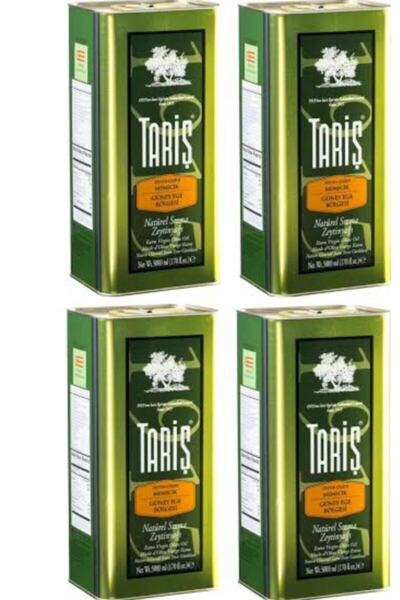 Tariş Yeni Mahsül Özel Seri Güney Ege Natürel Sızma Zeytinyağı 5000 ml × 4 Adet