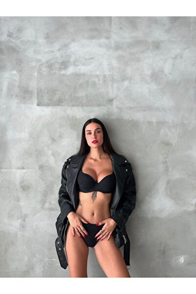 JUPİTER FASHİON STORE Σετ Σουτιέν με Διχτυωτό Σχέδιο και Ελαφριά Υποστήριξη J...