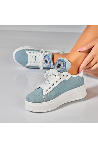 Joana Adidasi Dama Albastri din Textil Amita