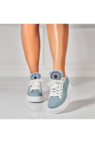 Joana Adidasi Dama Albastri din Textil Amita