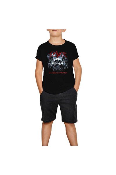 Z zepplin Slayer B Sides Black Kids T-Shirt