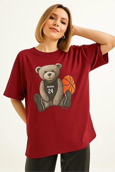 İKLİM LİFE Μπλουζάκι μπάσκετ Bear με τύπωμα