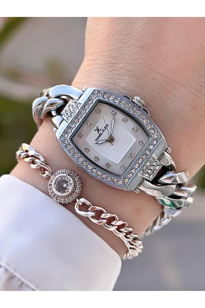 Daniel Klein Steel Cord 2 Years Warranty 3 Atm Water Resistant+Bracelet Women Wrist Watch Bfg.13717.1