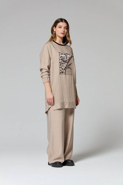 FUAT GÜRSEN Sequin Sequin Embroidered Double Suit