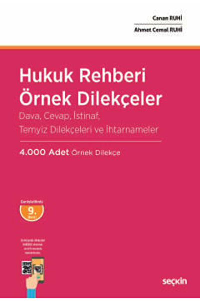 Seçkin Yayıncılık Hukuk Rehberi - Örnek Dilekçeler Dava, Cevap, İstinaf, Temy...