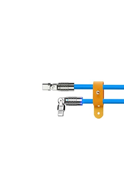 Midcom SMC-CL 3.1A Süper Hızlı Şarj Üç Katmanlı 180° Döner Başlık Type-C Ligh...
