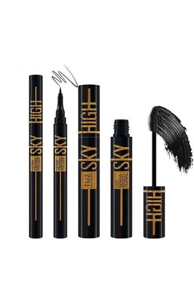 ZEYNABEAUTY 2'Li Sky High Maskara Ve Eyeliner İkili Set