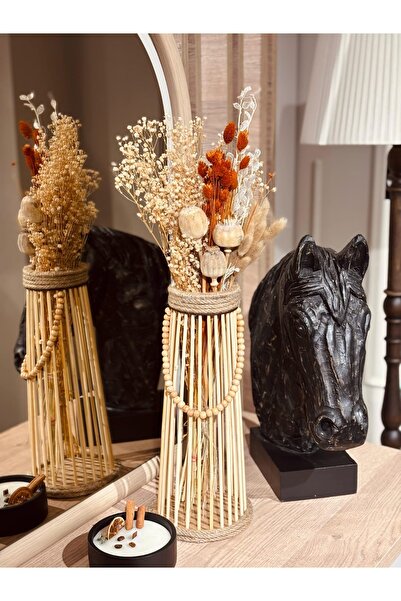 Home Bohem vazo (çiçek dahil)